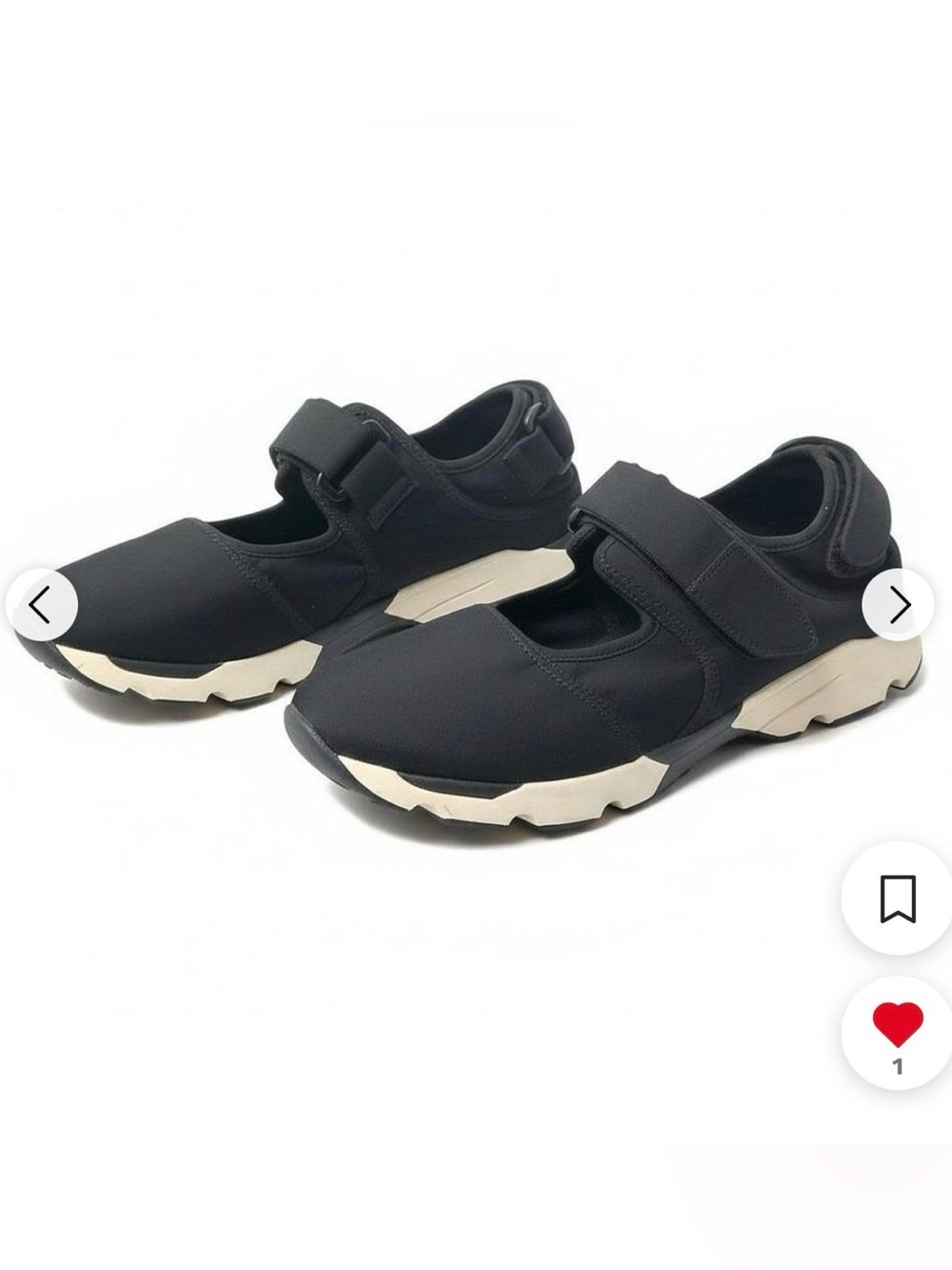 Marni Neoprene Mary Jane Sneakers